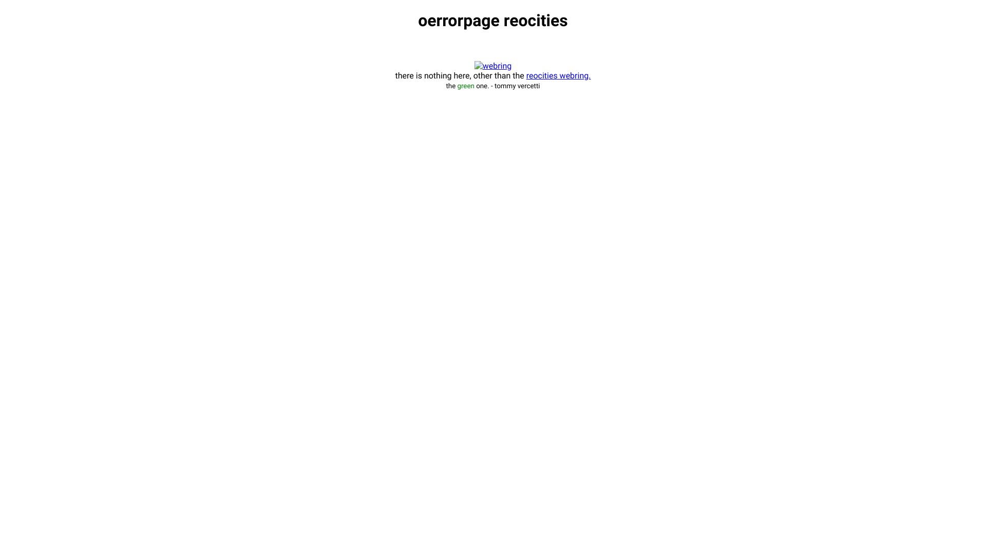 oerrorpage