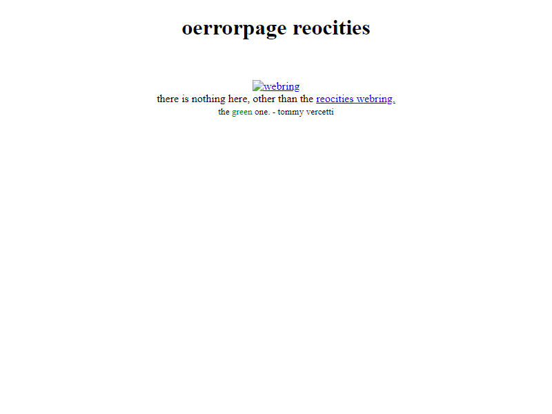 oerrorpage